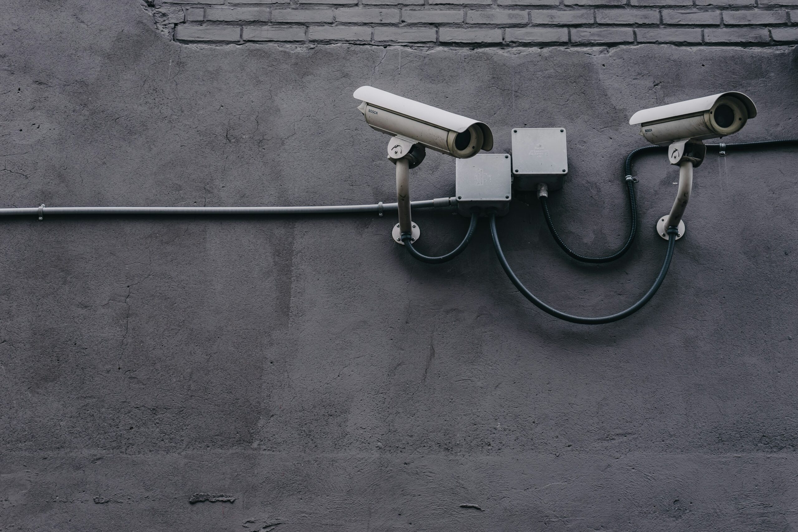 Statistics showing burglary rates drop significantly in areas with visible security cameras