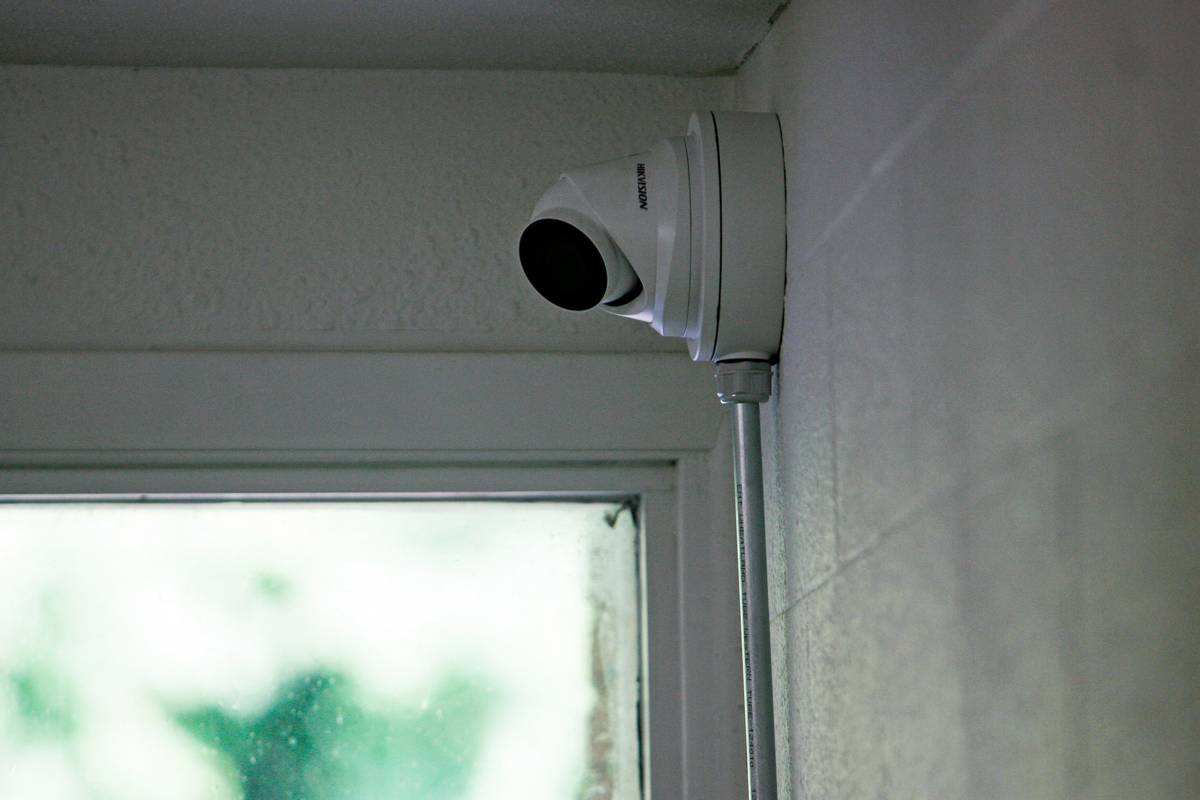 Photo illustrating secure electronics storage and proper insurance coverage